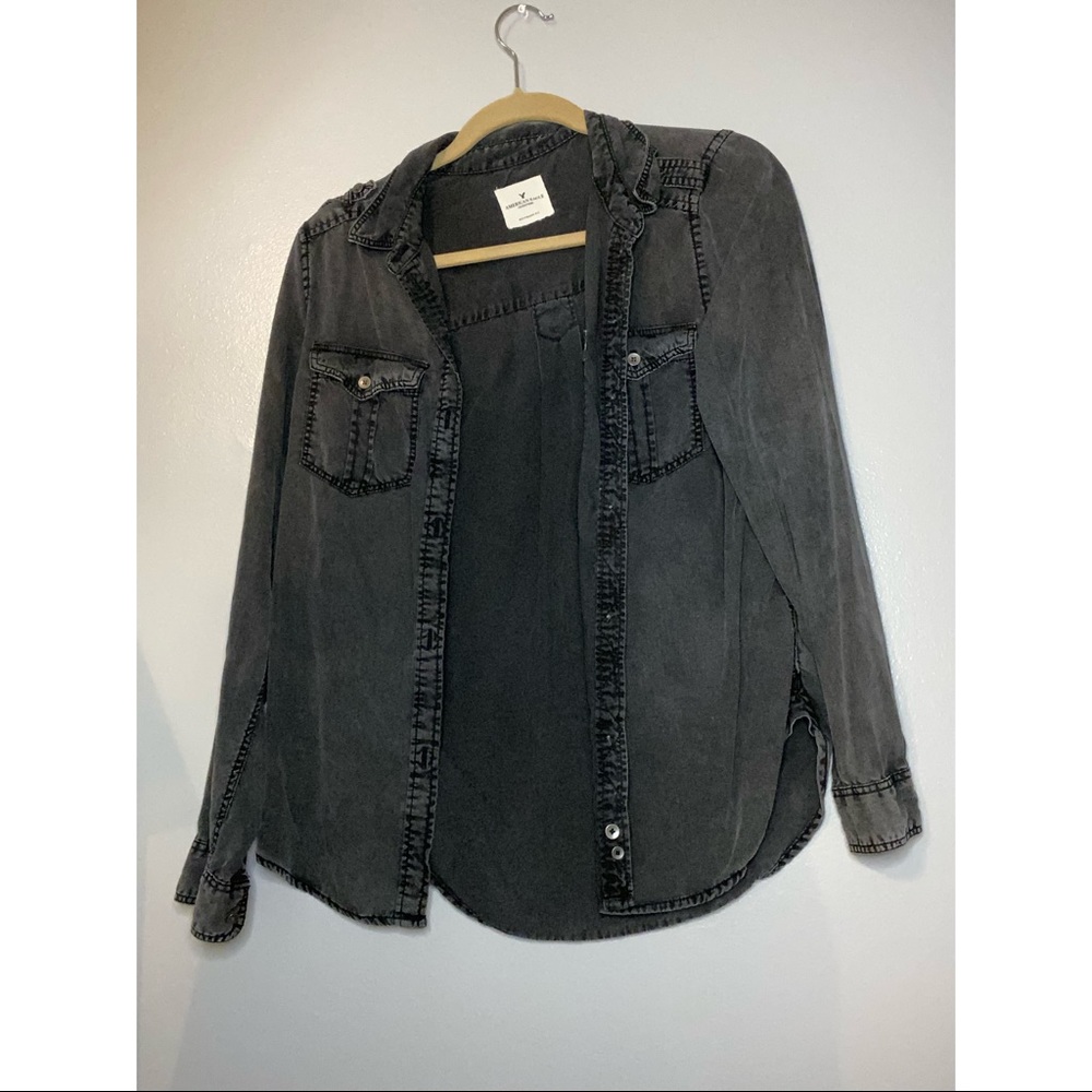 Boyfriend fit button up